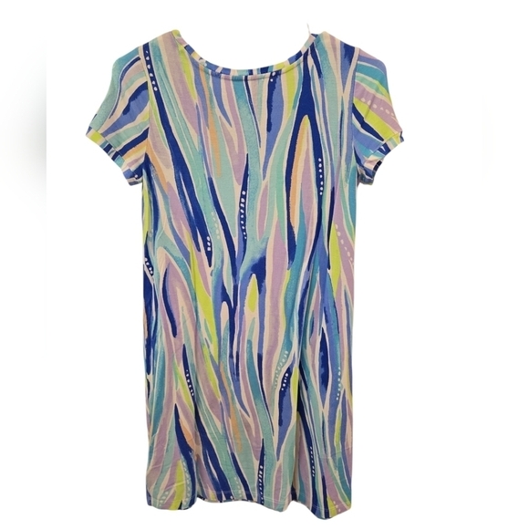 LILLY PULITZER  LINDELL  T- SHIRT DRESS. SIZE XXS. - Picture 2 of 6
